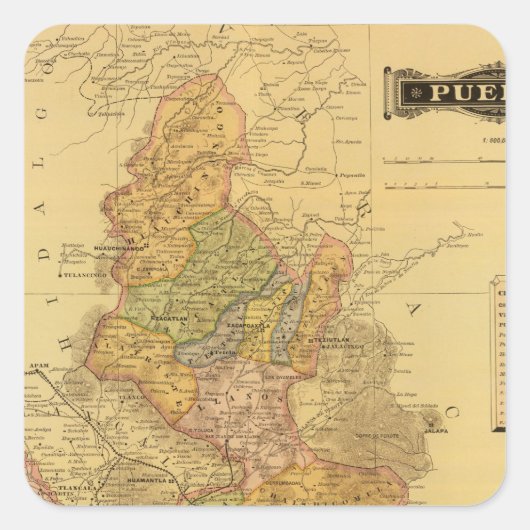 プエブラ スクエアシール (正面)