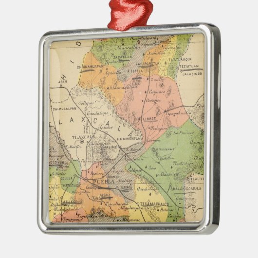 プエブラ、メキシコ メタルオーナメント (左)