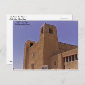 プエブロインディアンヴィレッジチャペル ポストカード (正面/裏面)