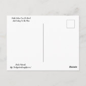 プエブロインディアン料理/バッキングオーブン ポストカード (裏面)