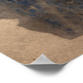 プエブロインディアン絵画の隠れマドンナ, 1675 ポスター (角)