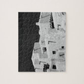 プエブロスタイルアドビインアットロレットサンタフェニュー ジグソーパズル (縦)