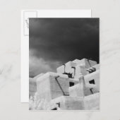 プエブロスタイルアドビインアットロレット、サンタフェ、ニュー2 ポストカード (正面/裏面)