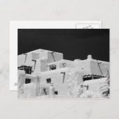 プエブロスタイルアドビインアットロレット,サンタフェ,ニュー ポストカード (正面/裏面)