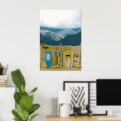 プエブロタオス&マウンテンズ ポスター (ホームオフィス)