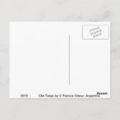 プエブロブランコタンゴ ポストカード (裏面)