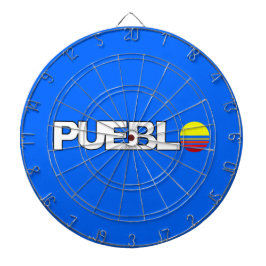 プエブロ市国旗（コロラド） ダーツボード
