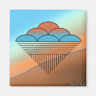 プエブロ雨 マグネット