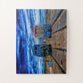 プエブロ・コロラド列車と機関車 ジグソーパズル (縦)