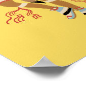 プエブロ・タートルダンサーのポスター ポスター (角)