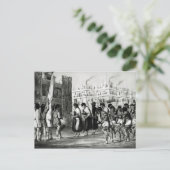 プエブロ・デ・ツニでバッファロー・ダンス ポストカード (スタンド正面)