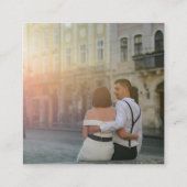 プエルタ・バラルタ結婚・パスポートQR エンクロージャーカード (裏面)