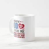 プエルトおもしろいリコ伝統引用文 コーヒーマグカップ (正面左)