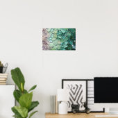 プエルトの海のガラスのポスター ポスター (ホームオフィス)