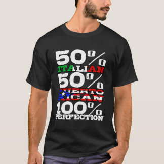 プエルトイタリアンリカプライド伝統おもしろいギフトラット Tシャツ