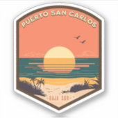 プエルトサンカルロスバハカリフォルニアシュルメキシコRV シール (正面)