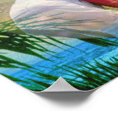 プエルトサンセットラブ1557アートプリント ポスター (角)