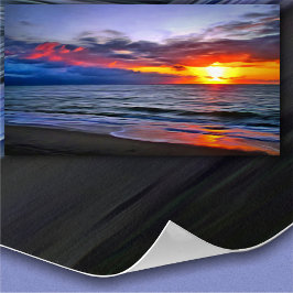 プエルトサンセット1739アートプリント ポスター