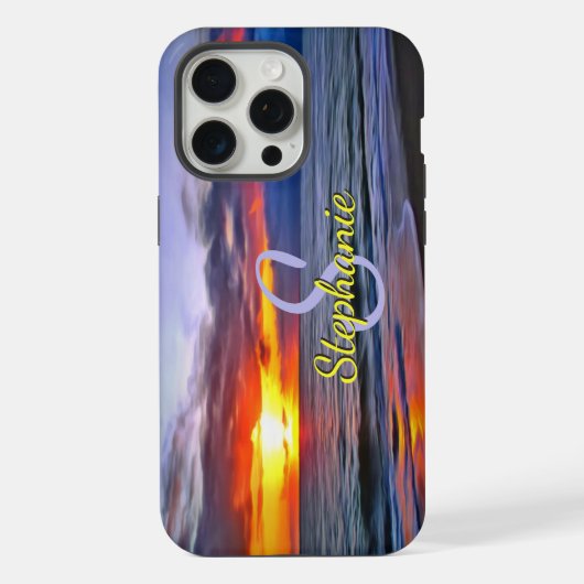 プエルトサンセット1739 iPhone 13 iPhoneケース (裏面)