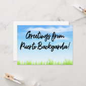 プエルトバックヤルダチアバケーション カード (正面/裏面インサイチュ)