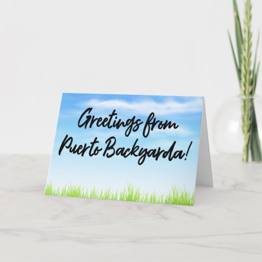 プエルトバックヤルダチアバケーション カード (正面)
