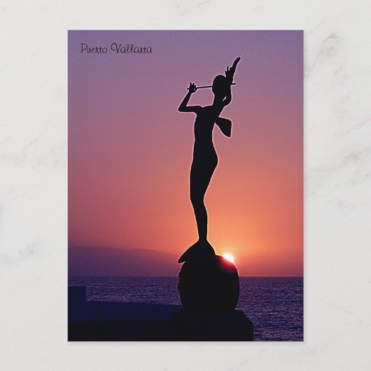 プエルトバラルタサンセット ポストカード (正面)
