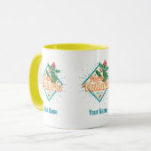 プエルトバラルタジャリスコメキシコ踊りサボテン マグカップ (正面左)