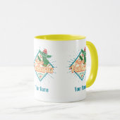 プエルトバラルタジャリスコメキシコ踊りサボテン マグカップ (正面右)