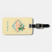 プエルトバラルタジャリスコメキシコ踊りサボテン ラゲッジタグ (正面横)