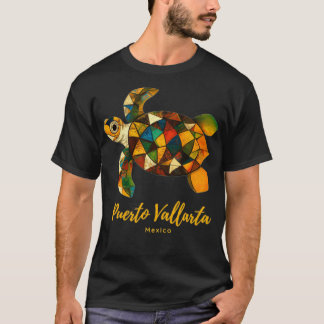 プエルトバラルタメキシコトバルウミガメのお土産 Tシャツ