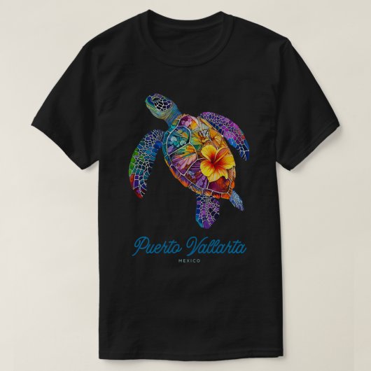 プエルトバラルタメキシコトラベルサミナーズヴィンテージシー Tシャツ (デザイン正面)