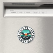 プエルトバラルタメキシコレトロサンセットデミディーズ60s マグネット (インサイチュ (食洗機))