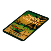 プエルトバラルタメキシコヴィンテージお土産60s マグネット (左側)