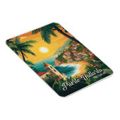 プエルトバラルタメキシコヴィンテージトラベル マグネット (右側)