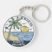 プエルトバラルタメキシコヴィンテージ キーホルダー (裏面)