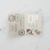 プエルトバラルタ結婚メキシコ旅券 招待状 (内部)