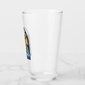 プエルトプラタドミニカ共和国トラベルアートヴィンテージ タンブラーグラス (左)