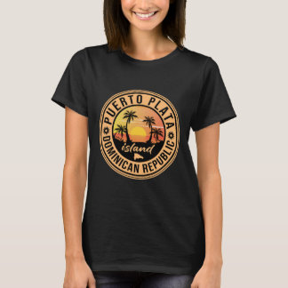 プエルトプラタドミニカ共和国ヴィンテージレトロ80s tシャツ