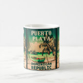 プエルトプラタドミニカ共和国 – ヴィンテージ土産 コーヒーマグカップ (中央)