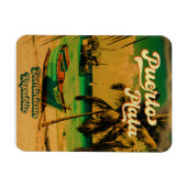 プエルトプラタドミニカ共和国 – ヴィンテージ土産 マグネット (横)