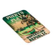 プエルトプラタドミニカ共和国 – ヴィンテージ土産 マグネット (右側)