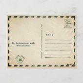 プエルトプラタDRレトロフラミンゴス土産1950s ポストカード (裏面)