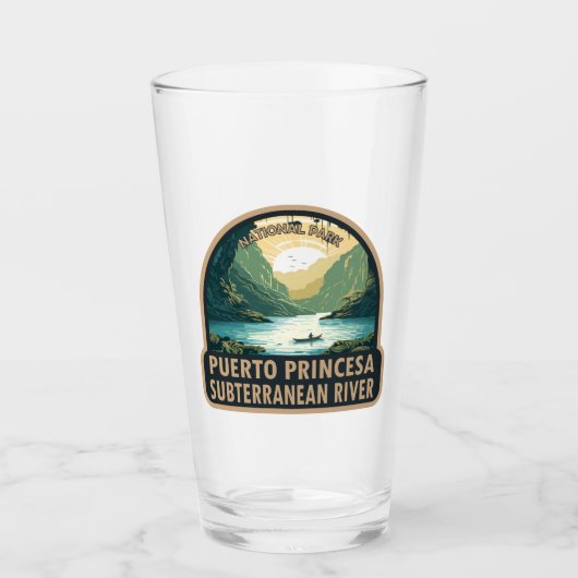 プエルトプリンセササブラディバーナショナルパーク タンブラーグラス (正面)