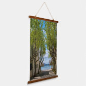 プエルトポリレンサパインウォークマヨルカ 吊り下げ型タペストリー (傾斜あり)