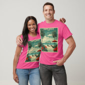 プエルトモレロスユカタンメキシコヴィンテージトラベルトゥーリ Tシャツ (ユニセックス)