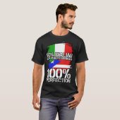 プエルトリイタリアンカンプライド伝統ギフおもしろいト Tシャツ (正面フル)