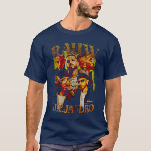 プエルトリカの歌手ラウアアレハンドロヴィンテージ90のRA Tシャツ
