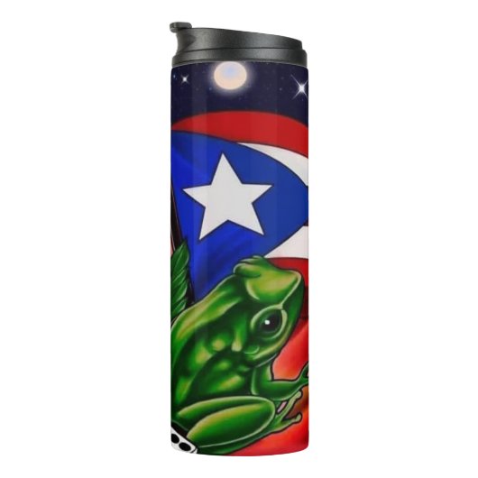 プエルトリカアイコン タンブラー (回転右)