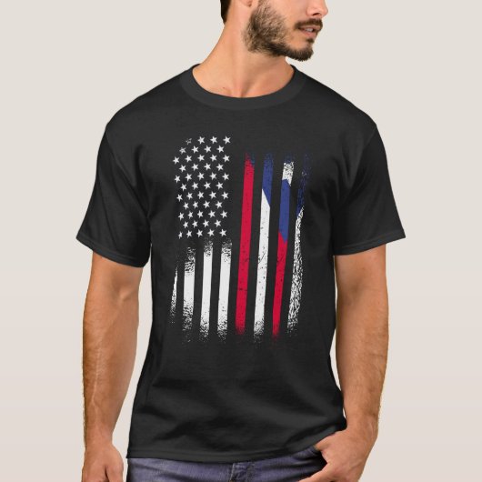 プエルトリカアメリカ伝統月プエルトリコG Tシャツ (正面)