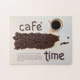 プエルトリカコーヒータイム写真 ジグソーパズル